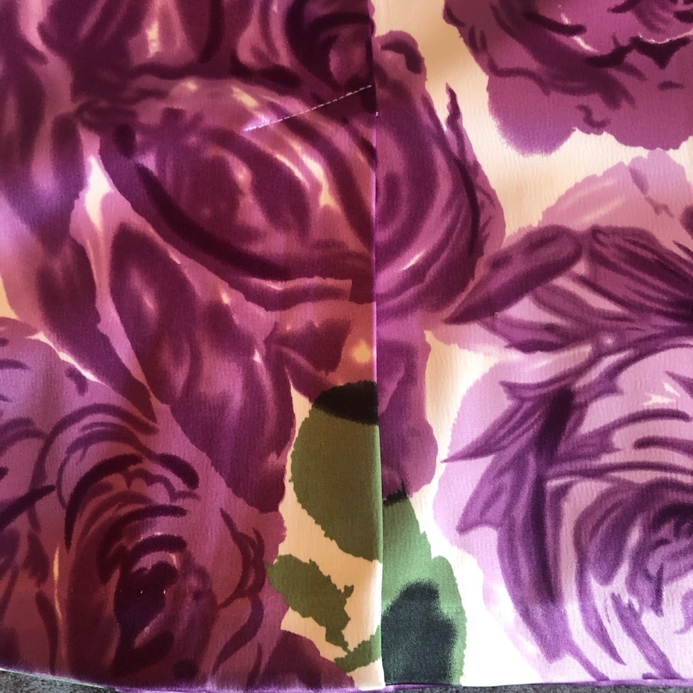 Gorgeous “Flower Show” NY Collection Roses Skirt from Macy’s- NWT Size 18 - Picture 8 of 11